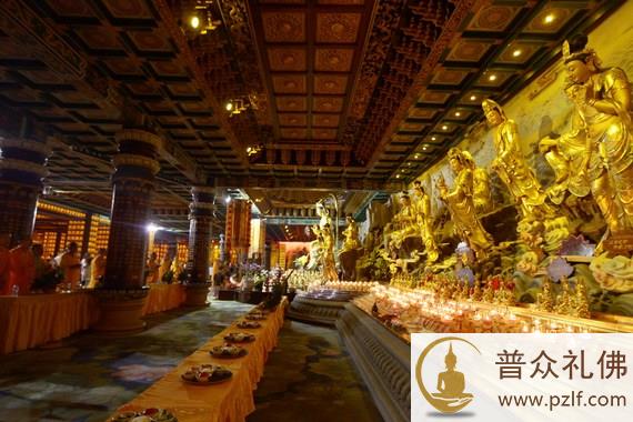 一句佛号一块金,多念结成净土因