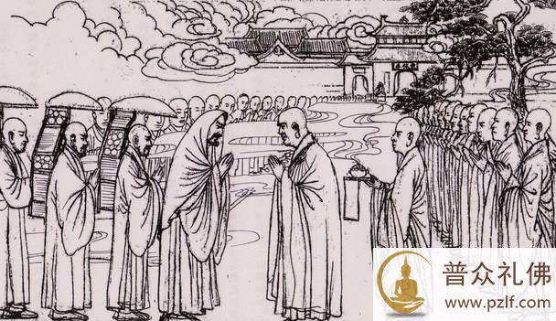 佛驮跋陀罗尊者画传