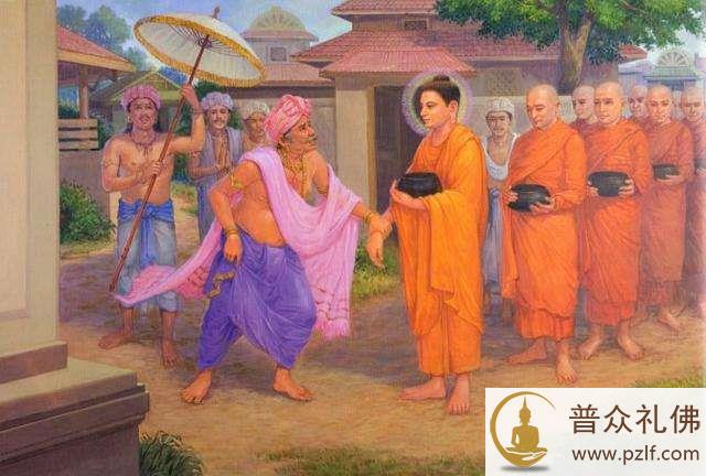 为何佛陀要穿着破损袈裟进城乞食？